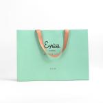 Customized Logo Shopping Bag for Clothing Candle and Cosmetics Packaging Custom