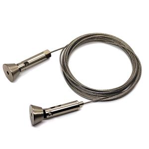 Wholesale Stainless Steel Cable Gripper Display System With Ceiling To Floor Fixings from china suppliers