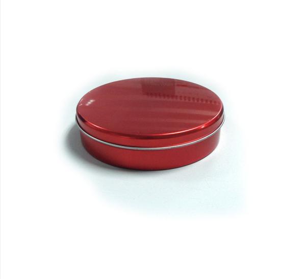 Printing Fashionable Custom Small Metal Candy / Mint Beautiful / Round Storage