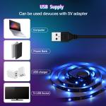 Led Bluetooth Rgb Light Strip For Tv Background Indoor Decoration