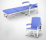 Portable Medical Sleep Chair , Lightweight Aluminium Folding Chairs