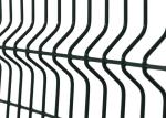 ISO14001 Anti climbing 50*150mm Green V Mesh Fencing