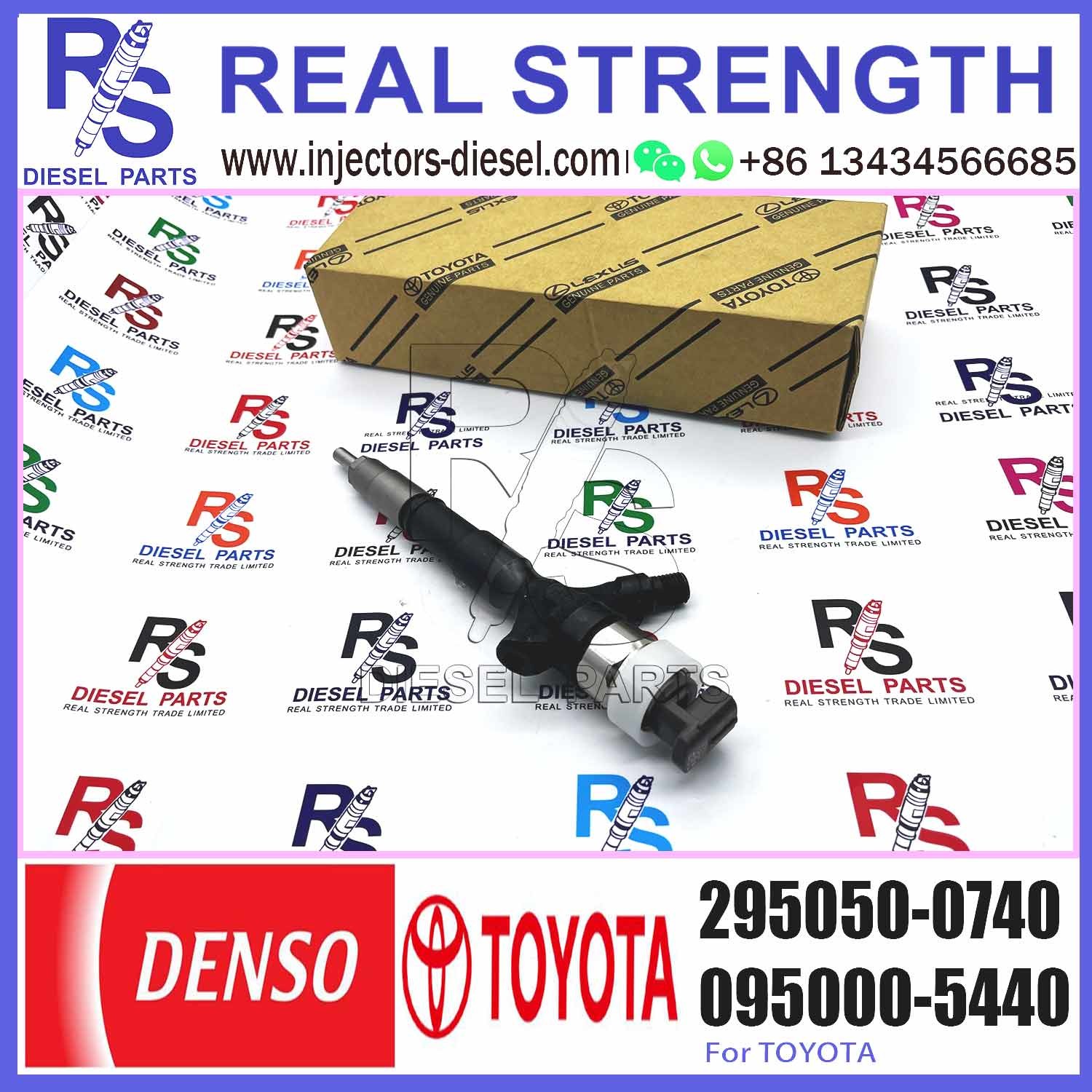 295050-0520 294050-0521 295050-0620 295050-0460 Diesel Engine Parts Toyota DENSO injector 295050-0740