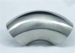 45° 90° 180° Elbow Plain Both Ends Titanium For Tube Fitting Connection
