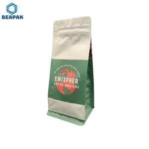 Wholesale k Flat Bottom Pouch Plastic Coffee Packaging Bag With Valve from china suppliers