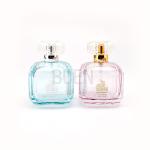 Essential Oil Glass Perfume Bottle Anodized Aluminum Nozzle，Empty Perfume