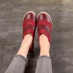 S372 Increased Women'S Shoes Leather 2020 Autumn And Winter Hot Style Retro