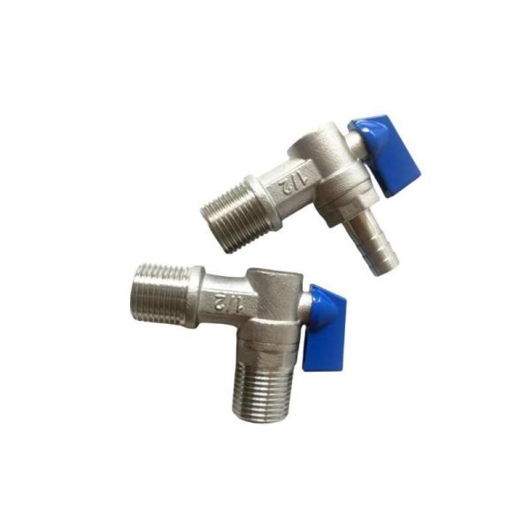 Normal Temperature Stainless Steel 304 Male Thread Angle Valve with Threaded