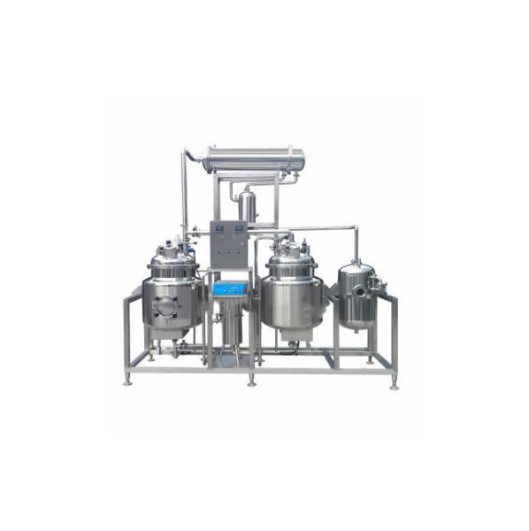 Stainless Steel Herbal Extraction Equipment Oil Extraction Production Line