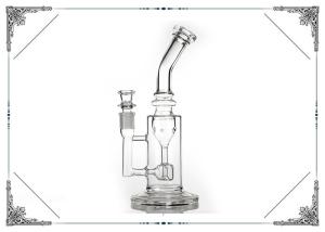 Wholesale Glass Recycler 5MM Thickness Showerhead Perc Bongs Borocilicate Smoking Water Tube from china suppliers