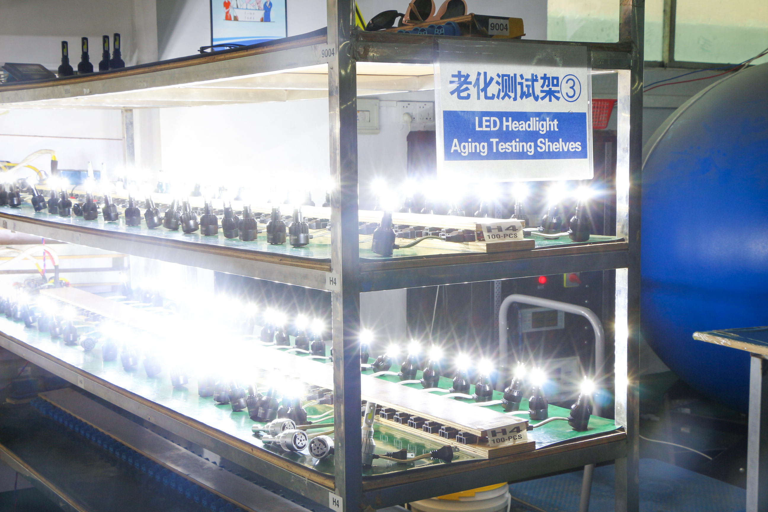 2 Sides H7 LED Bulb 180W 360 Degree Luminescence Super Bright Car Headlights H4 H11 HB3 9005 S2 Auto Led Headlight Bulb
