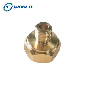 Wholesale Precision CNC Brass Metal Parts Turning Machining Copper Service from china suppliers