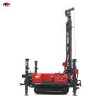 Crawler Mounted Hydraulic Pneumatic Water Well Mud Pump Borehole Rotary Drilling