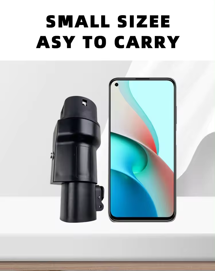 NACS to Type2 7kW 32A AC EV Charging Adapter for European Car Charging Quick and Easy Charging