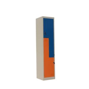 Wholesale Fireproof Compartment Steel Locker , Double Color Metal Clothes Locker from china suppliers