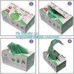 biodegradable bags, poop litter bags, poop bags, disposal,Waste Pick-up Bags,