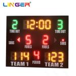 Red Yellow Green LED Basketball Scoreboard DIP Digit Model