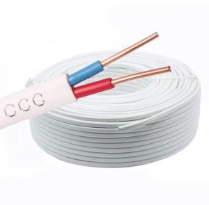 Wholesale White Sheath BVVB PVC Insulated Copper Cable For Home Furnishings from china suppliers