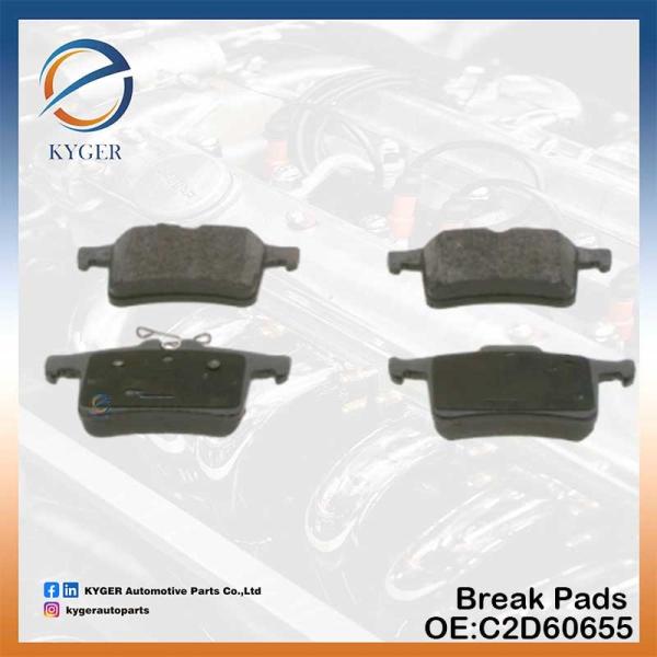 C2D60655 C2D3792 Car Accessories Brake Pads 4pcs Per Set for Jaguar XF XK XJ S