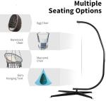 Wirecutter Hanging Hammock Chair Iron Tube Frame Construction