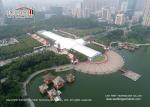 Self - Cleaning 15x40m Movable Garden Party Marquee / Outdoor Event Canopy