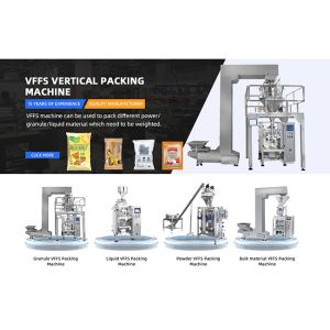 Vertical Form Fill Seal Ketchup Liquid Vffs Packing Machine