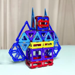Wholesale Kids Magnetic Building Blocks Puzzle Toy Future Technology Mecha Batman Shapes from china suppliers
