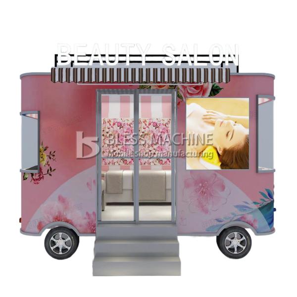 4 Wheels Technology Mobile Beauty Spa Salon Trailer for Dairy Products Long
