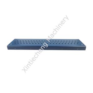 Wholesale Perforated Sheet Food Mechanical Parts Blue Painted On Aluminum Distributing from china suppliers
