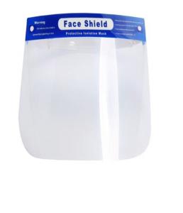 Wholesale Outside Medical Face Shield Distortion Free Wrap Around PET Material Elegant from china suppliers
