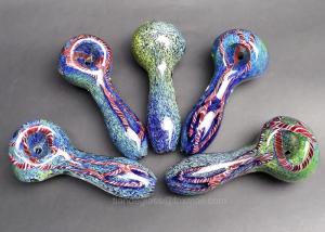 China Heady Spoon Pipes 3.5 inch Wholesale Glass Pipes Spoon Pipe Colored Pipes for Smoking High Quality Pipe on sale