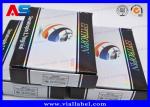 Paper Medicine Packaging Box Silver Foil Metallic For Hcg Injections Growth