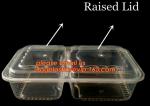 Fast food container disposable take away plastic lunch box,Avocado Onion Tomato