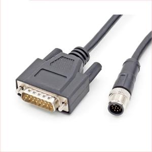 Wholesale IP67 M12 To DB15 Industrial Cable from china suppliers
