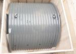 240KN Winch Drum With Grooved Sleeves Sleeves 1000mm Diameter For Construction