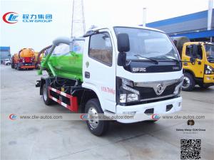 Wholesale Dongfeng Furuica 4x2 3000L Mini Vacuum Sewage Suction Truck from china suppliers