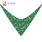 Premium Durable Fabric Dog Christmas Bandana Unique Shape Adjustable Fit
