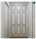 220cm Solid Wood Wardrobe Closet Corner Cabinet For Bedroom
