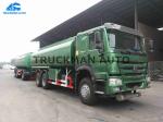 Carbon Steel Full Oil Tank Trailer , Fuel Tanker Trailer With 12.00r20 Tire