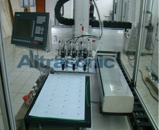 70khz Titanium Piezo Ultrasonic Wire Embedding Machine for Smart Card Chip