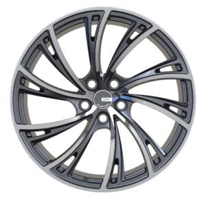 Wholesale Brushed Black One Piece Forged Wheels Multi Spoke 20x10 from china suppliers