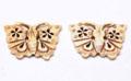 Jewelry Making Supplies Cattle Carved Bone Beads Butterfly