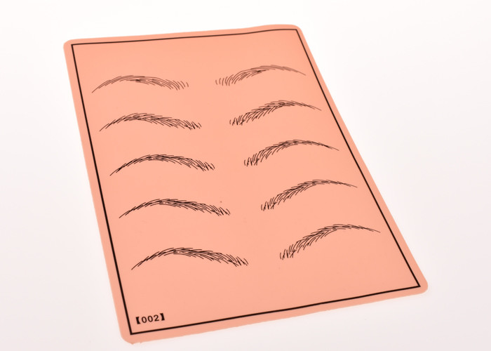 Eyebrow Microblading Permanent Makeup Practice Skin 3D Silicon Tattoo Practice Skin