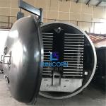 Energy Saving Industrial Food Lyophilizer 100sqm 1000kg Input Capacity