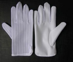 China Anti Static Cotton ESD Hand Gloves For Electronics Safety Inspection on sale
