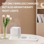 Wireless Charging LED Night Light 3000K - 4000K Aromatherapy Night Light