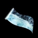 DC5V Voltage P10 LED Transparent Film Screen for Indoor Glass Shopping Mall