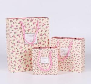 Wholesale Custom Luxury Gift Garment Paper Shopping Bags With Logo Print from china suppliers