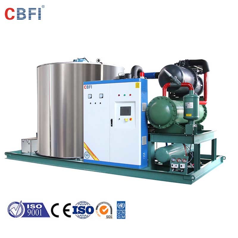 30 Tons Per Day Ice Flake Machine Air Or Water Cooling