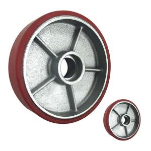 Wholesale 200x50mm 2200lbs Loading Polyurethane Casters For Pallet Truck from china suppliers